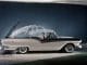 Multiple-exposure marketing image of the 1957 Ford Fairlane 500 Skyliner's amazing power-retractable hardtop in operation. Image courtesy of Ford Heritage Vault.