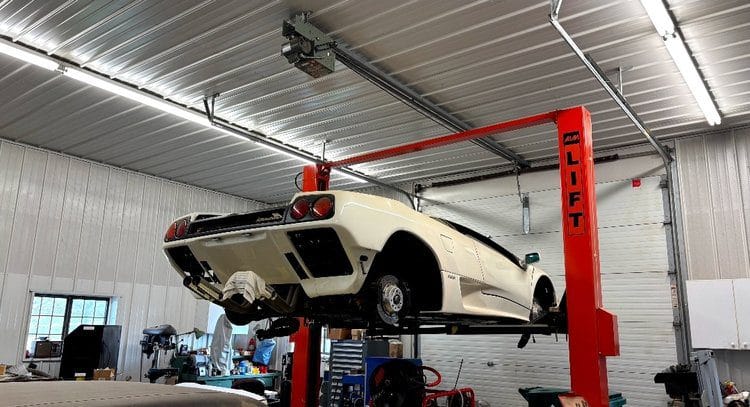 Image by Ed Bolian, who discovered the famous Lamborghini and restored it.  