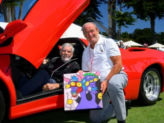 Valentino Balboni at one of his many public appearances. Image by Tim Scott.