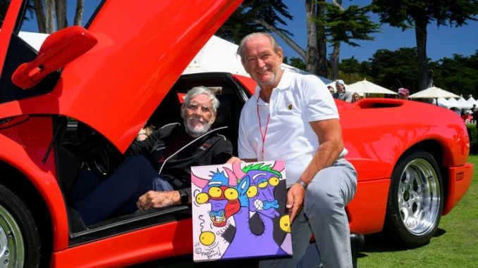 Valentino Balboni at one of his many public appearances. Image by Tim Scott.