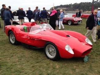 Legendary Ferrari 250 Testa Rossa, Pebble Beach Concours d"Elegance. Image: David Neyens