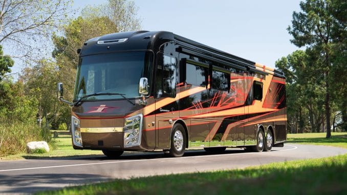 Stunning luxury motorhome by Entegra, sold by Bring a Trailer. Image by https://bringatrailer.com/member/karissalynne/ .