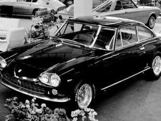 1964 Ferrari 330 GT 2+2 on a major show stand when brand new. Image via seller's online advertisement.